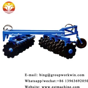 Factory Direct Selling Wholesale Tractor Mounted Light Disc Harrow