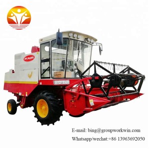 Self-Propelled small rice / wheat grain harvester for sale