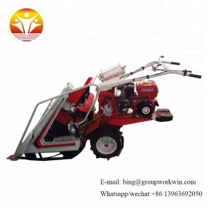 The best quality cheapest grain wheat/rice/hay reaper binder harvester 4k-50 with 50cm working width