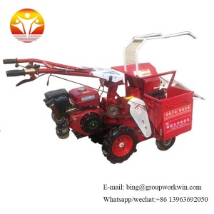 wheat rice tractor reaper machine,rice reaper combine harvester