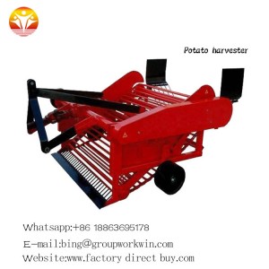 Factory efficient potato combine harvester for farms