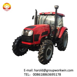 Lutong 40hp 4WD Mini farming tractor LT404 agriculture tractor for sale