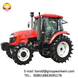 Lutong 40hp 4WD Mini farming tractor LT404 agriculture tractor for sale