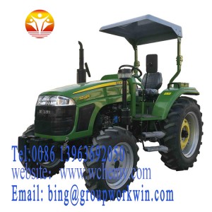 Chinese Cheap Farm small 30hp 40hp 4wd compact tractor Mounted frond end loader with bucket for sale