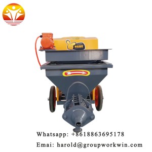 Small Construction Screw mortar spraying machine