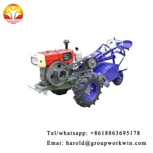 E-starter hand cranking changfa 15hp changchai farm diesel walking tractor