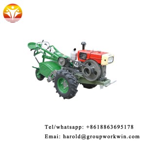 E-starter hand cranking changfa 15hp changchai farm diesel walking tractor