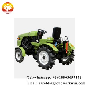 LHT151 15hp diesel engine mini farm tractors with spare parts for sale