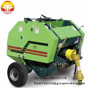 China round bundling machine for straw stalk pick-up baler