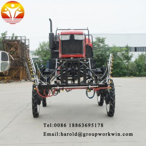 high clearance self propelled boom farm sprayer