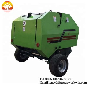 Economy square straw baler mini roll hay baler