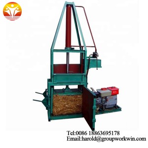 China pine straw baler rice straw baler for sale