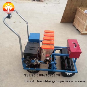 Manual seeder 5 rows of radish vegetable long seeding planter and seed planter