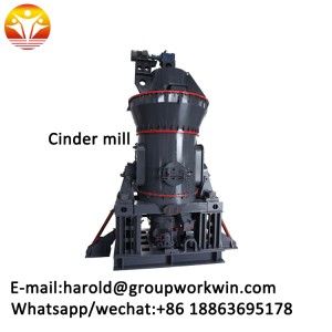 2018 new diesel and electric drive cinder grinding machine