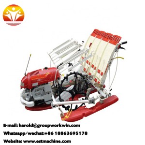 Chinese mechanical horse-riding rice transplanter, 4 rows of 6 / 8