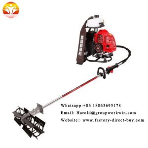 2018 high quality TZ-2 stroke backpack Weeder mini petrol powered garden backpack weeding machine