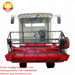 2019 Self-Propelled small rice wheat grain harvester for sale