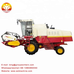 2019 Self-Propelled small rice wheat grain harvester for sale