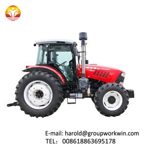 180hp X1804 4wd farm wheeled tractor