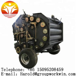 Manufacturer CE hydraulic small round hay baler with factory price