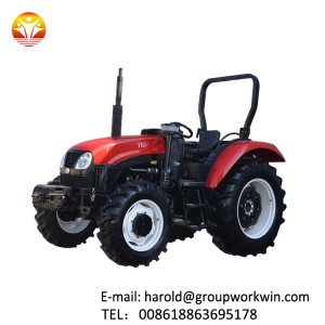 high power 4wd 110 HP farm tractor with AC cabin