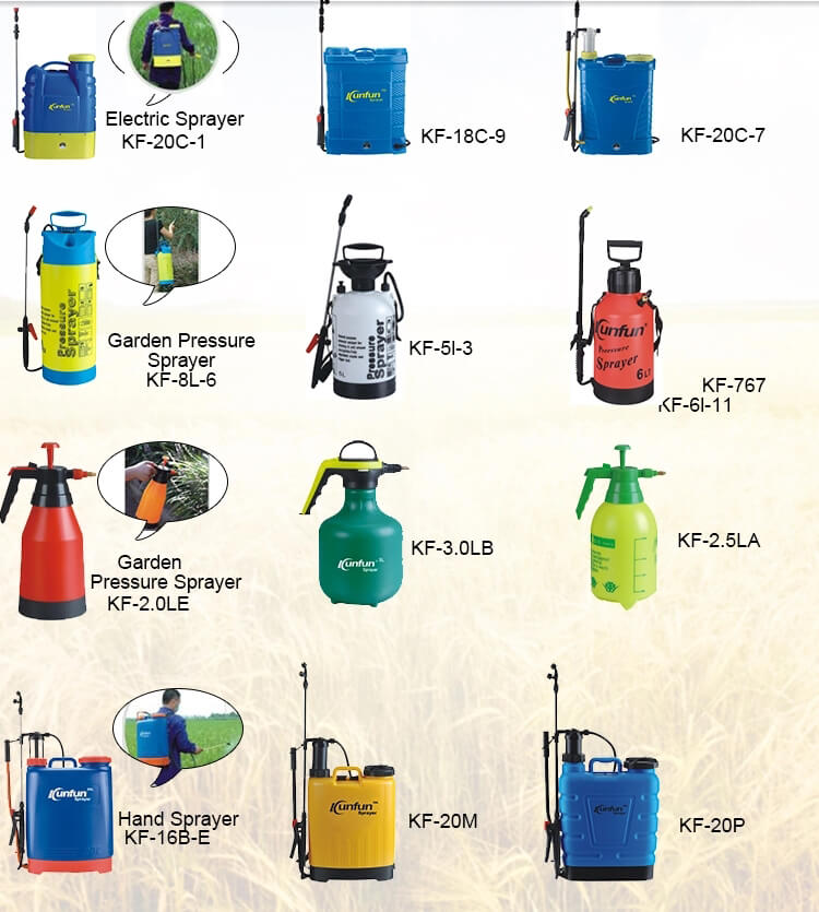 20 liters agriculture knapsack sprayer