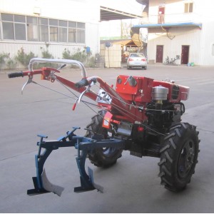 Power Tiller Walking Tractor Double Plow